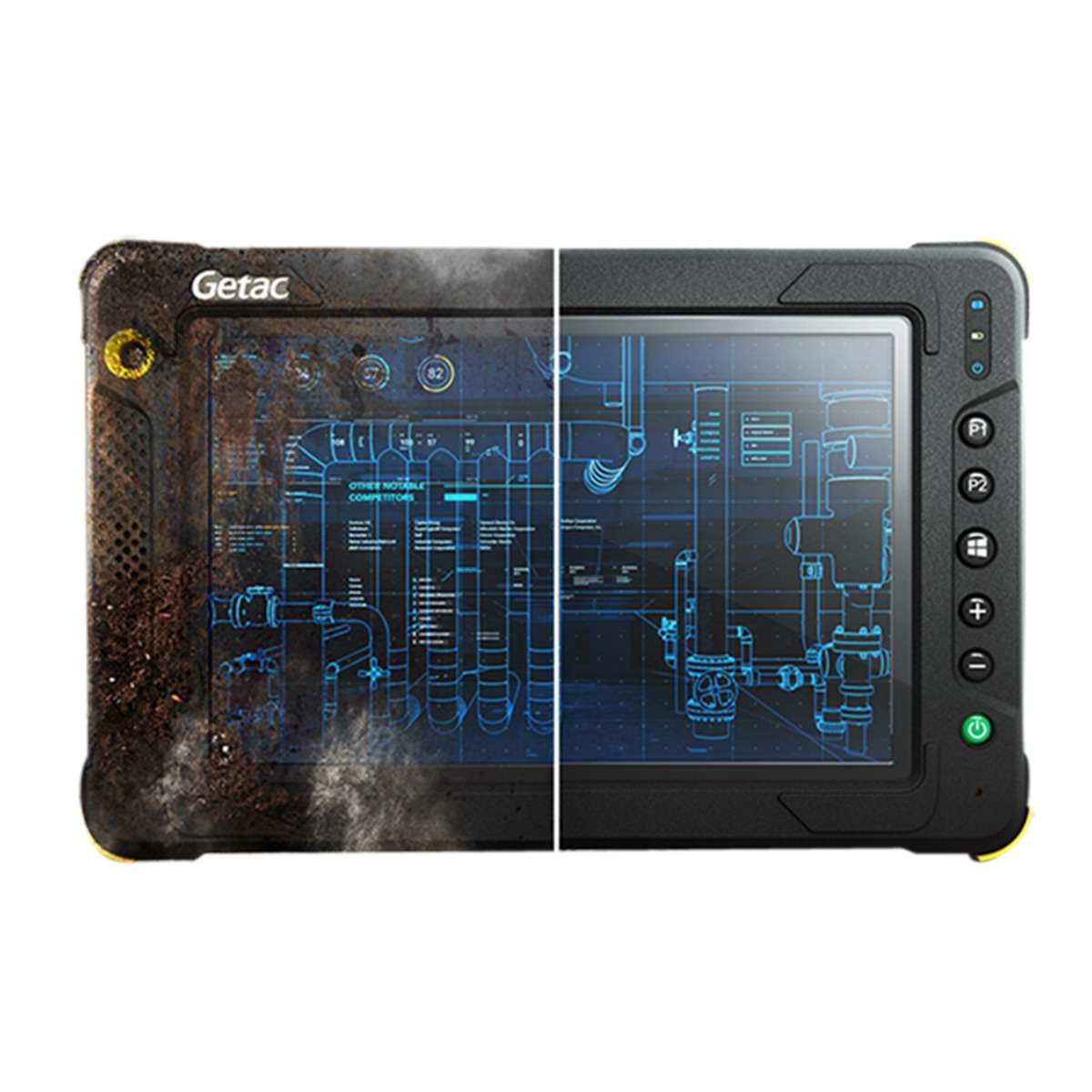 Getac EX80 8.1" Atom x5-Z835 4GB 128GB eMMC Fully Rugged Tablet