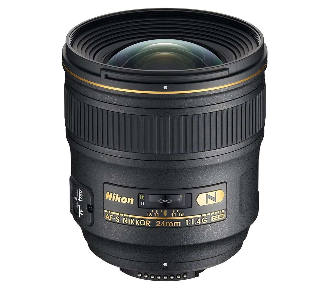 Nikon AF-S NIKKOR 24mm f/1.4G ED Lens - Black