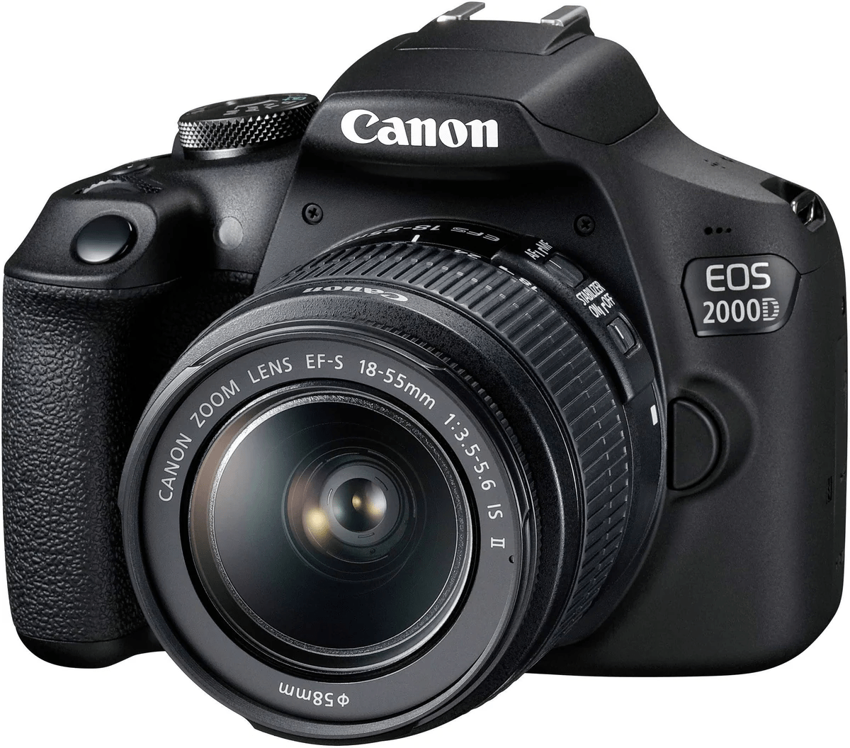 Canon EOS 2000D Digital SLR Camera with 18-55mm IS II Lens