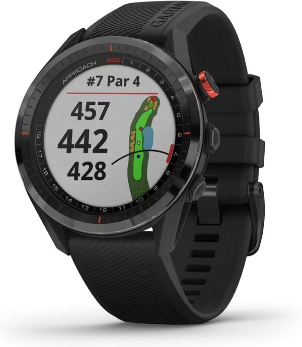 Garmin Approach S62 010-02200-00, Premium Golf GPS Smartwatch