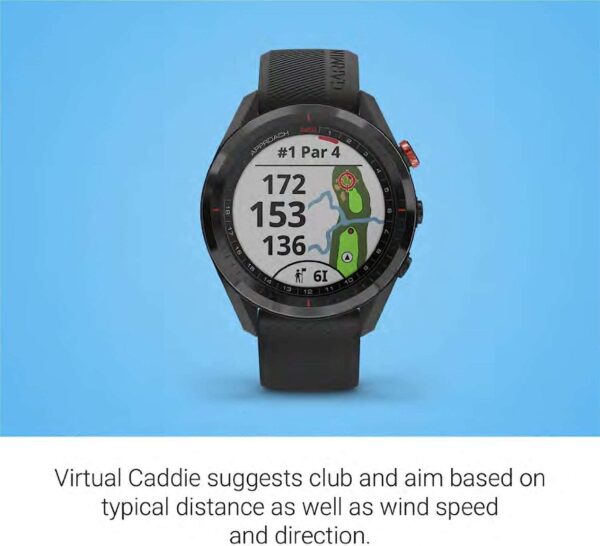 Garmin Approach S62 010-02200-00, Premium Golf GPS Smartwatch