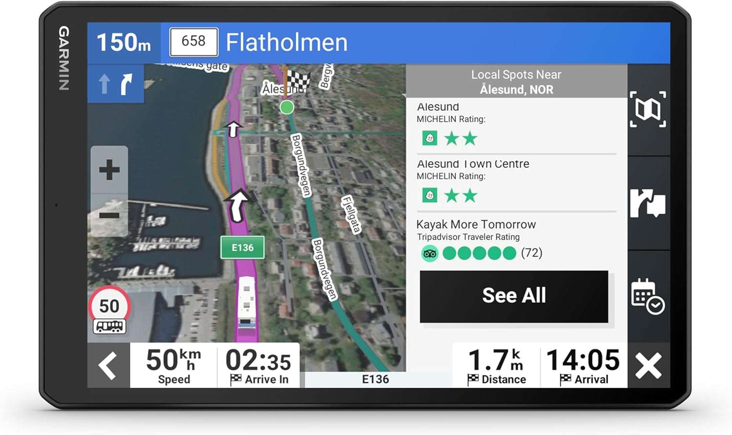 Garmin Camper 1095 Sat Nav