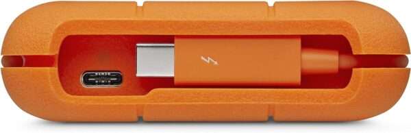 LaCie Rugged USB-C Portable External Hard Drive