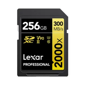 Lexar Professional 2000x SDXC UHS-II Memory Card