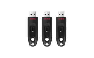 SanDisk Ultra USB Flash Drive - 3 Pack
